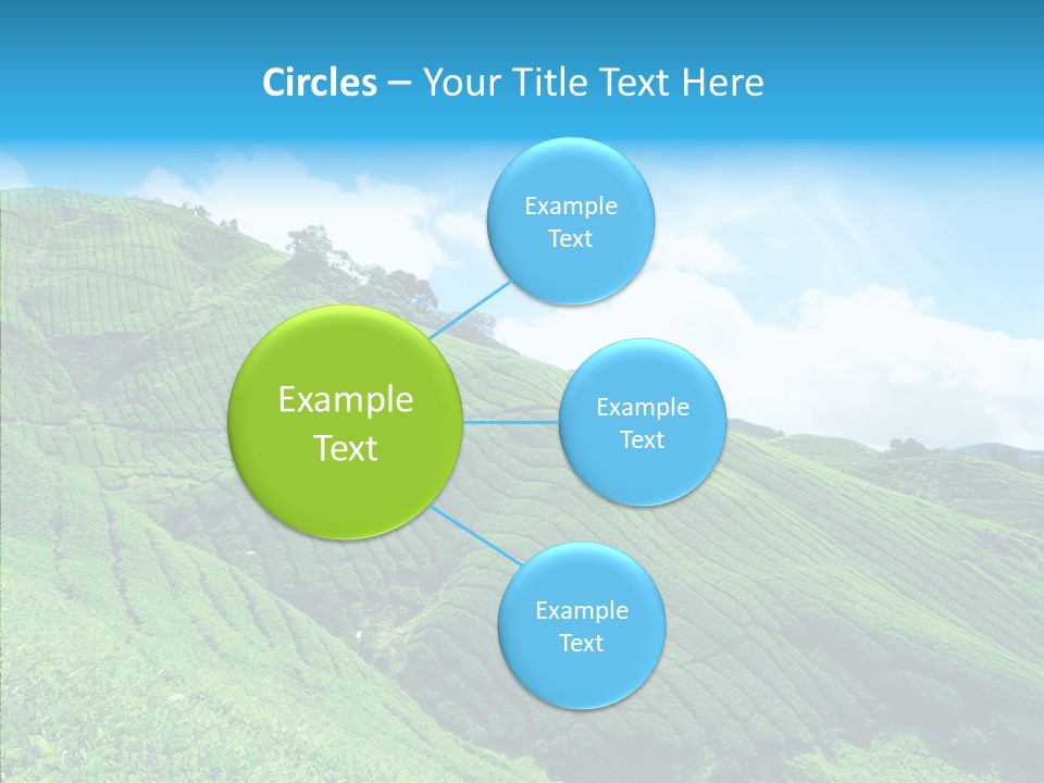 View Hill Field PowerPoint Template
