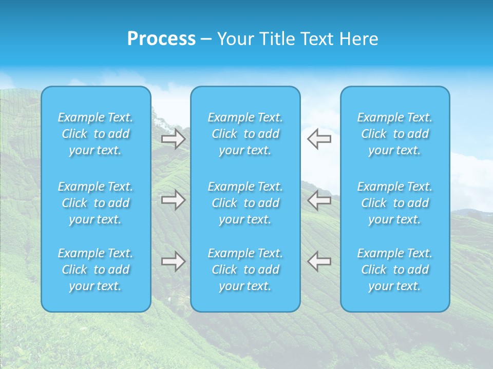 View Hill Field PowerPoint Template