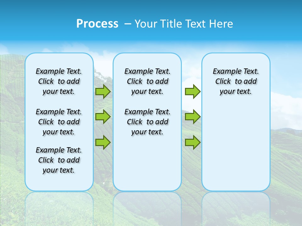View Hill Field PowerPoint Template