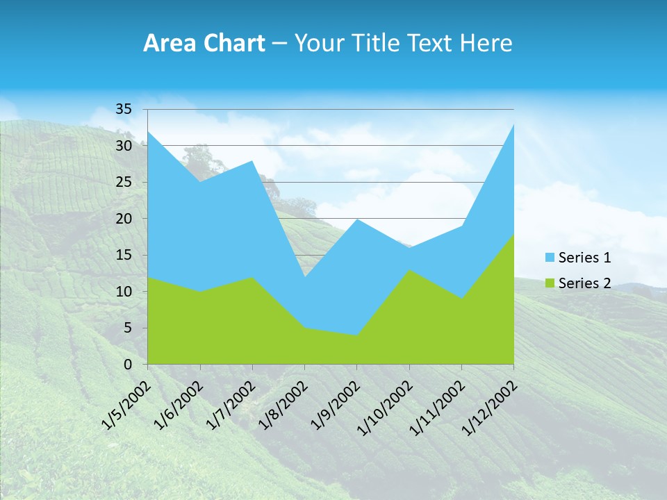 View Hill Field PowerPoint Template