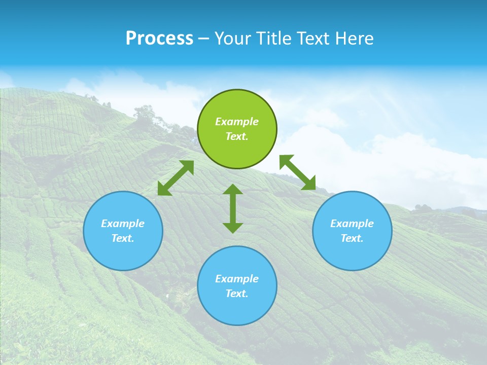 View Hill Field PowerPoint Template