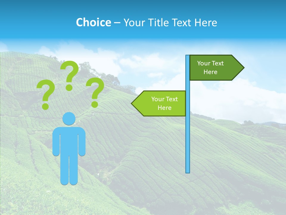 View Hill Field PowerPoint Template