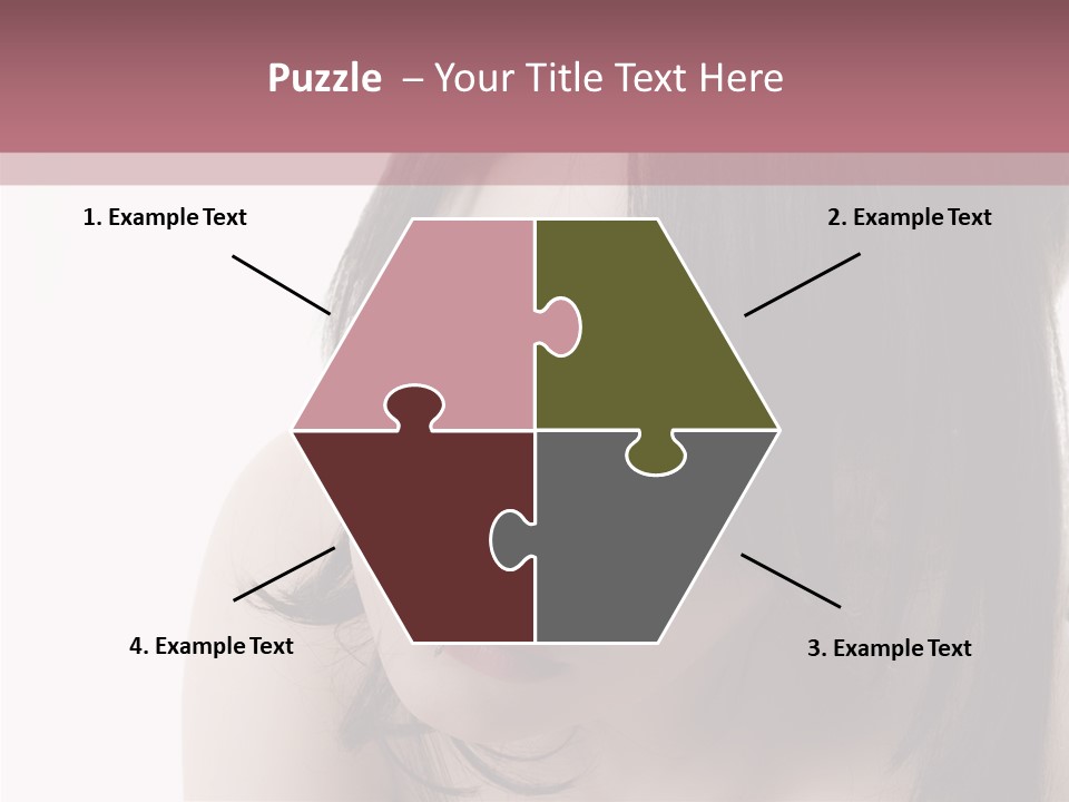 Lifestyle Dress Piercing PowerPoint Template