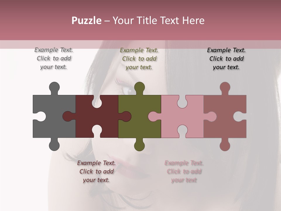 Lifestyle Dress Piercing PowerPoint Template