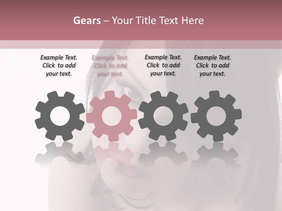 Lifestyle Dress Piercing PowerPoint Template