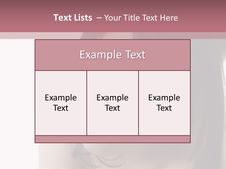Lifestyle Dress Piercing PowerPoint Template