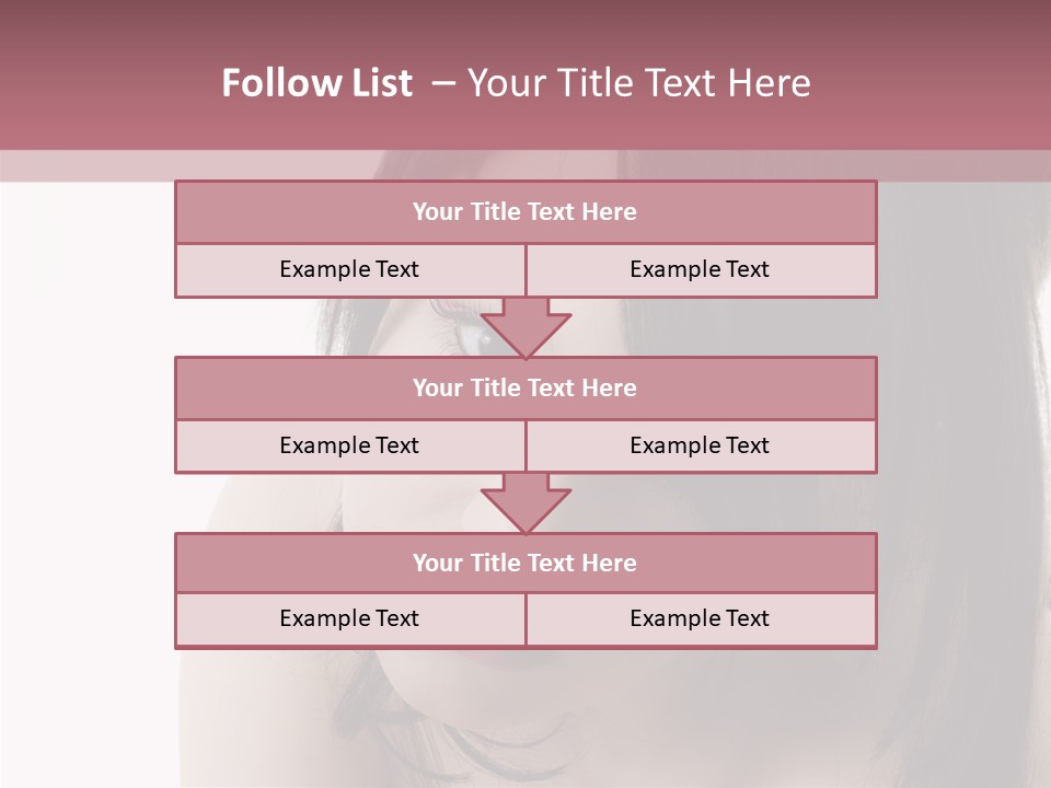 Lifestyle Dress Piercing PowerPoint Template