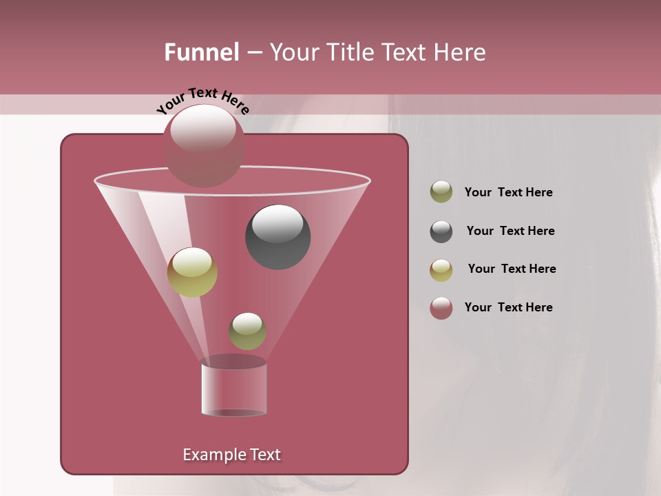 Lifestyle Dress Piercing PowerPoint Template