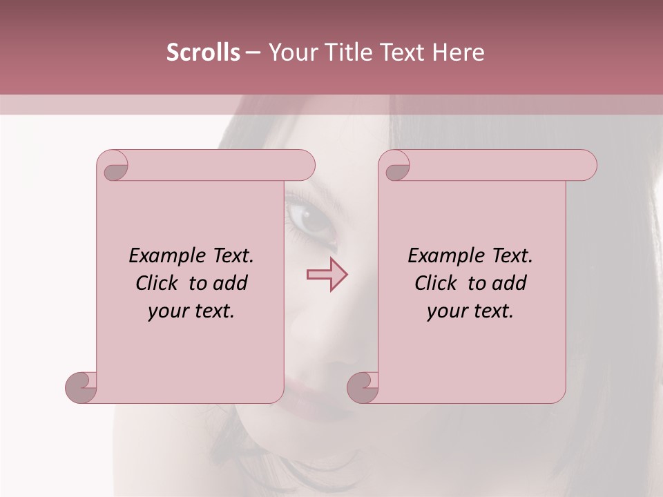 Lifestyle Dress Piercing PowerPoint Template