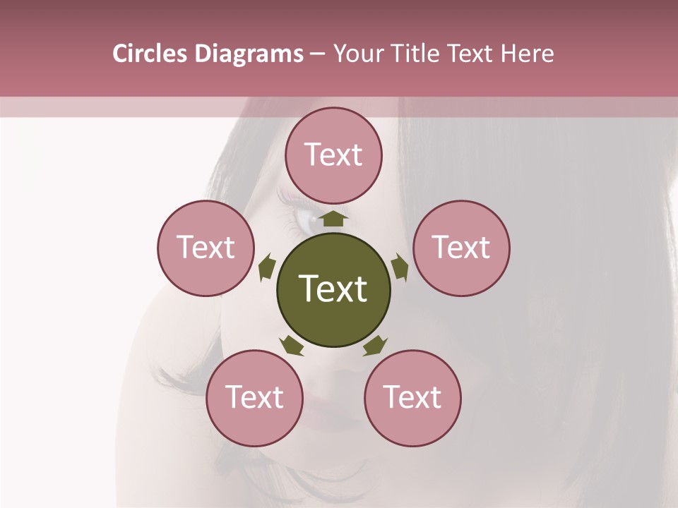 Lifestyle Dress Piercing PowerPoint Template