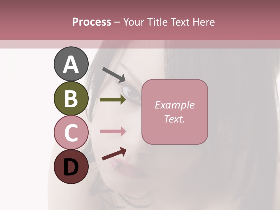 Lifestyle Dress Piercing PowerPoint Template