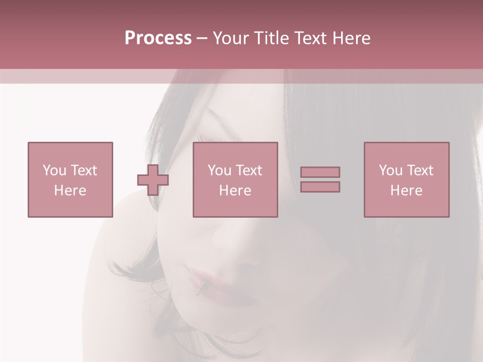 Lifestyle Dress Piercing PowerPoint Template