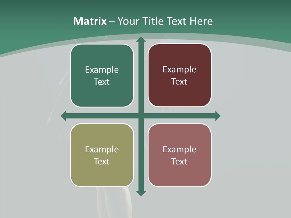 Hair  Girl PowerPoint Template