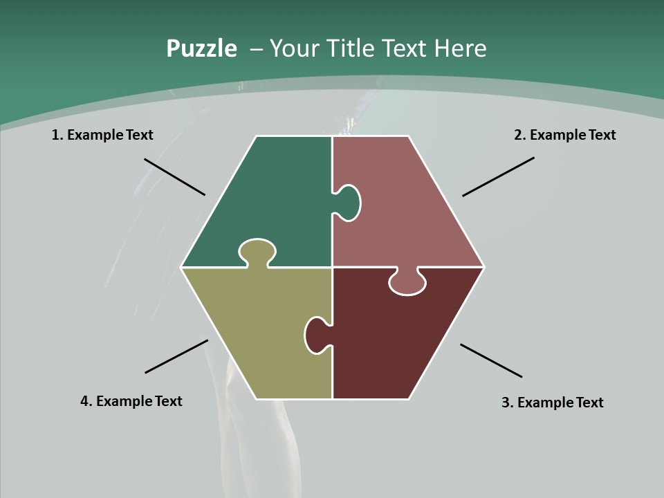 Hair  Girl PowerPoint Template