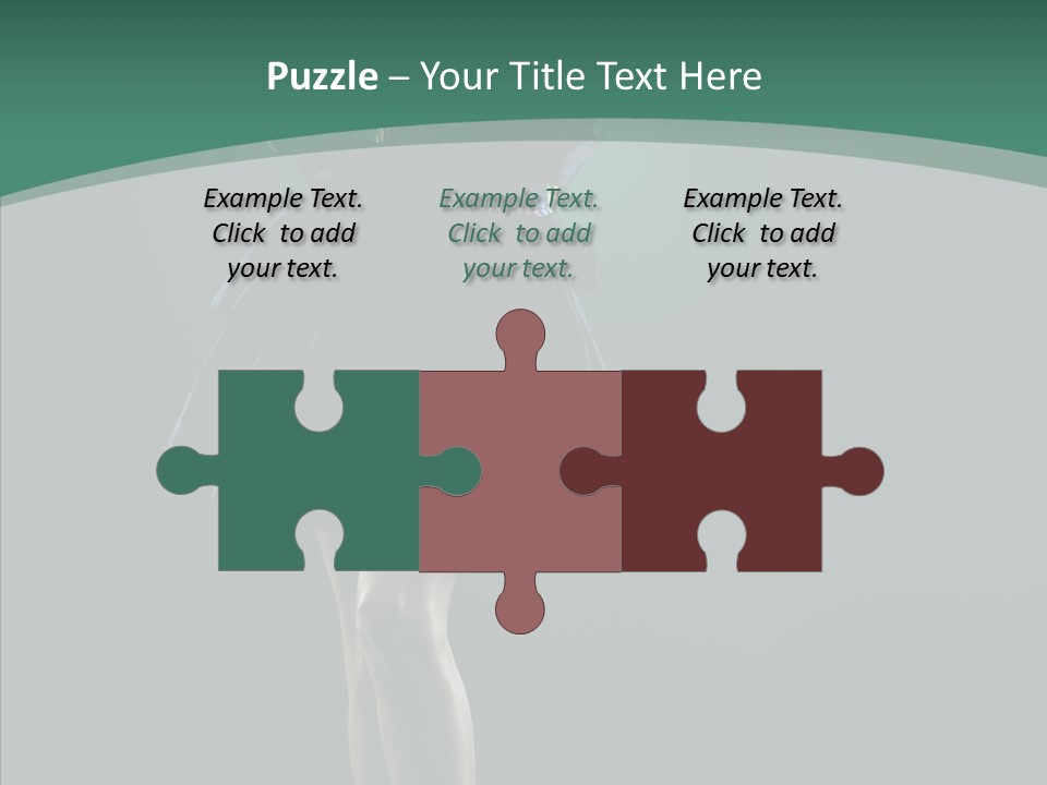 Hair  Girl PowerPoint Template