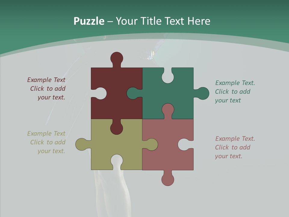 Hair  Girl PowerPoint Template