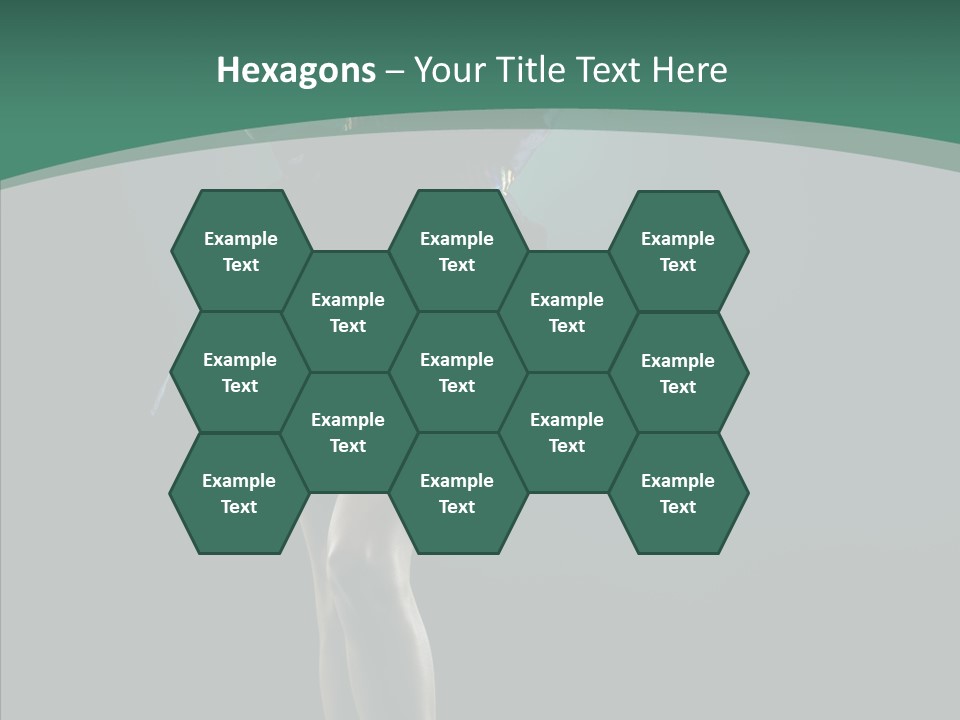 Hair  Girl PowerPoint Template