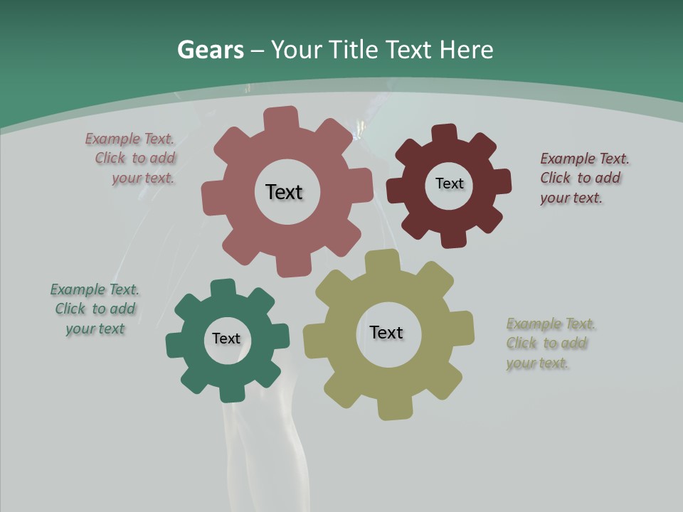 Hair  Girl PowerPoint Template