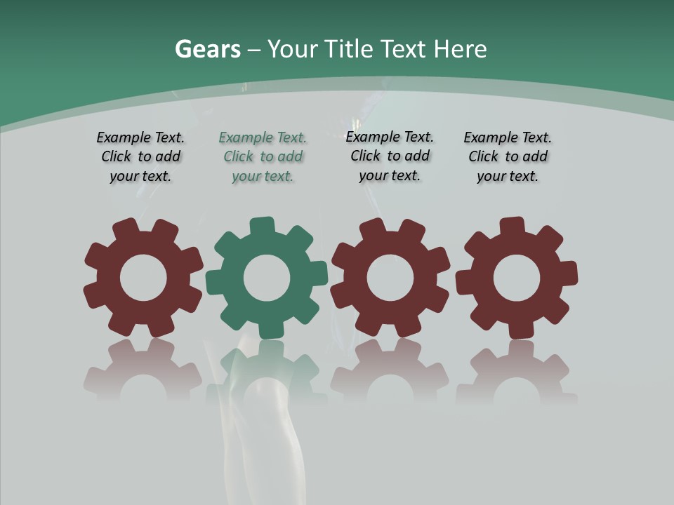 Hair  Girl PowerPoint Template