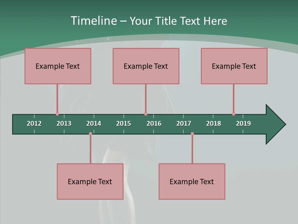 Hair  Girl PowerPoint Template