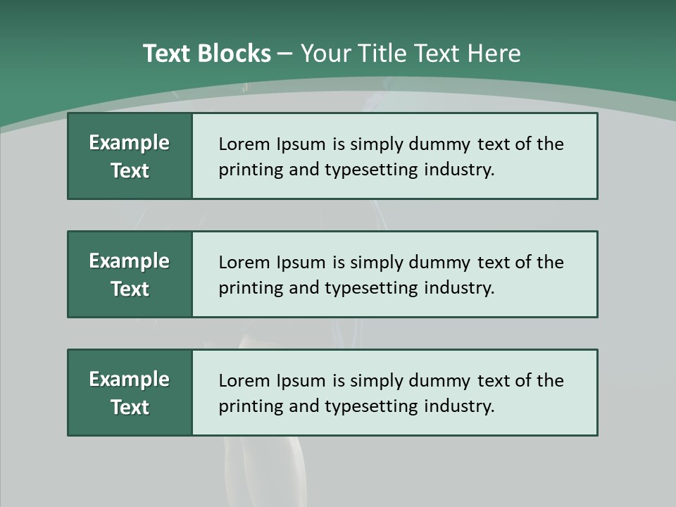 Hair  Girl PowerPoint Template