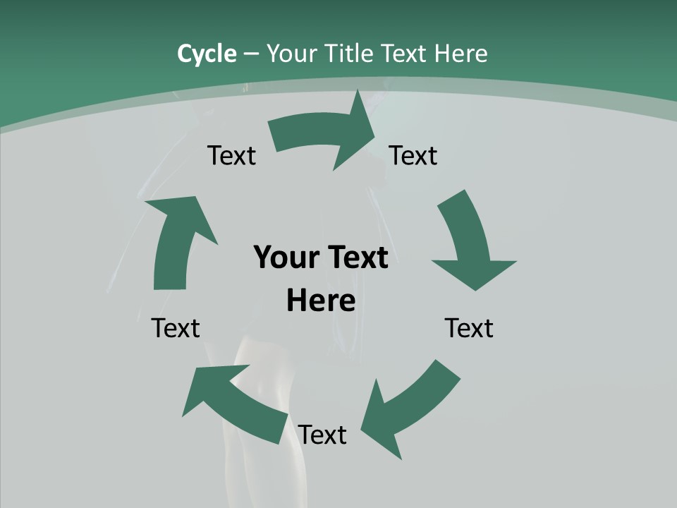 Hair  Girl PowerPoint Template