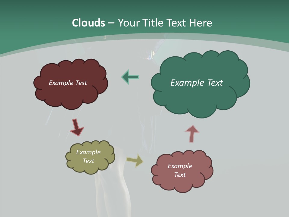 Hair  Girl PowerPoint Template