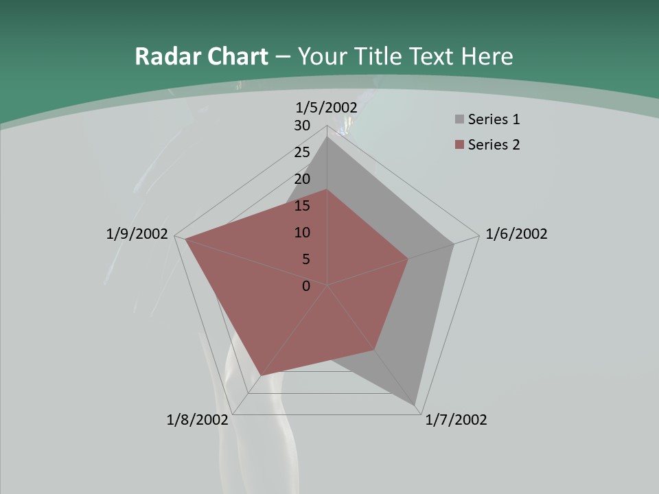 Hair  Girl PowerPoint Template