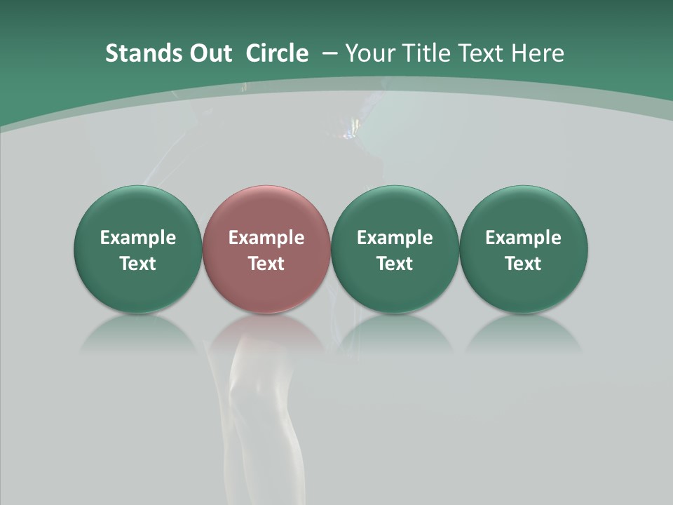 Hair  Girl PowerPoint Template