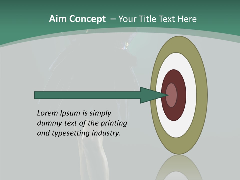 Hair  Girl PowerPoint Template