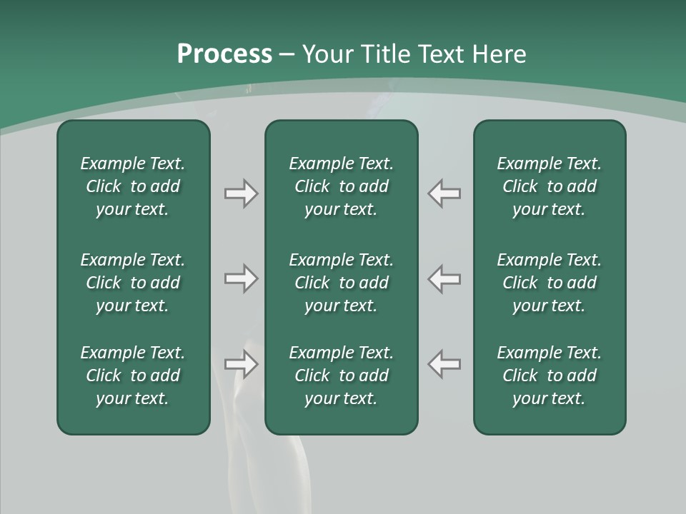 Hair  Girl PowerPoint Template