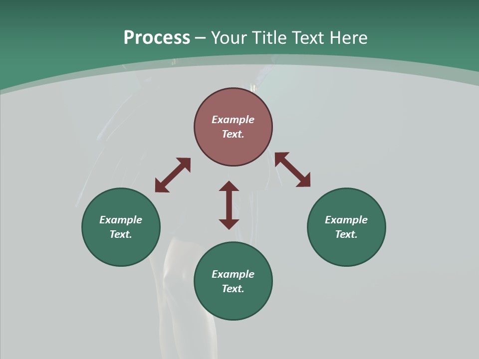 Hair  Girl PowerPoint Template