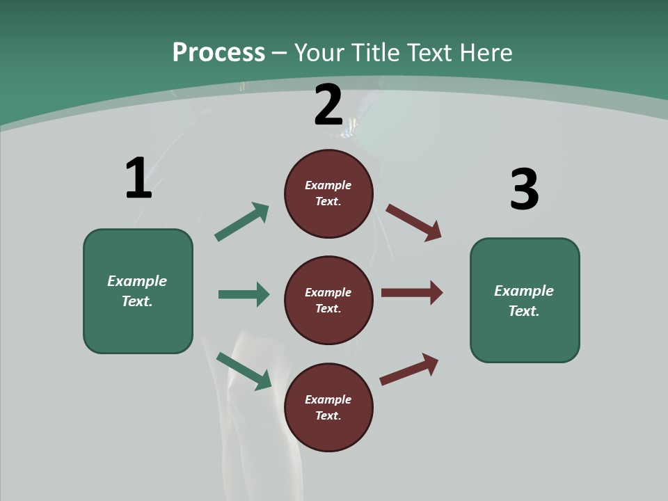 Hair  Girl PowerPoint Template