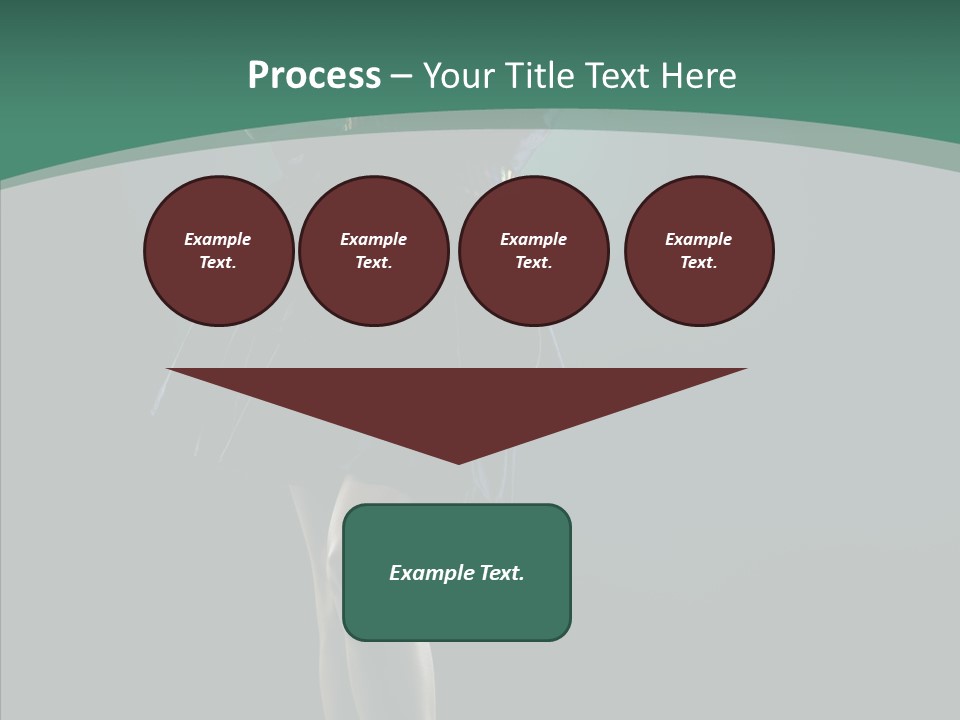 Hair  Girl PowerPoint Template