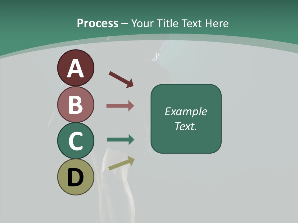 Hair  Girl PowerPoint Template