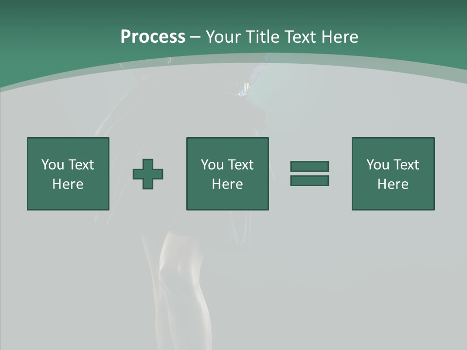Hair  Girl PowerPoint Template