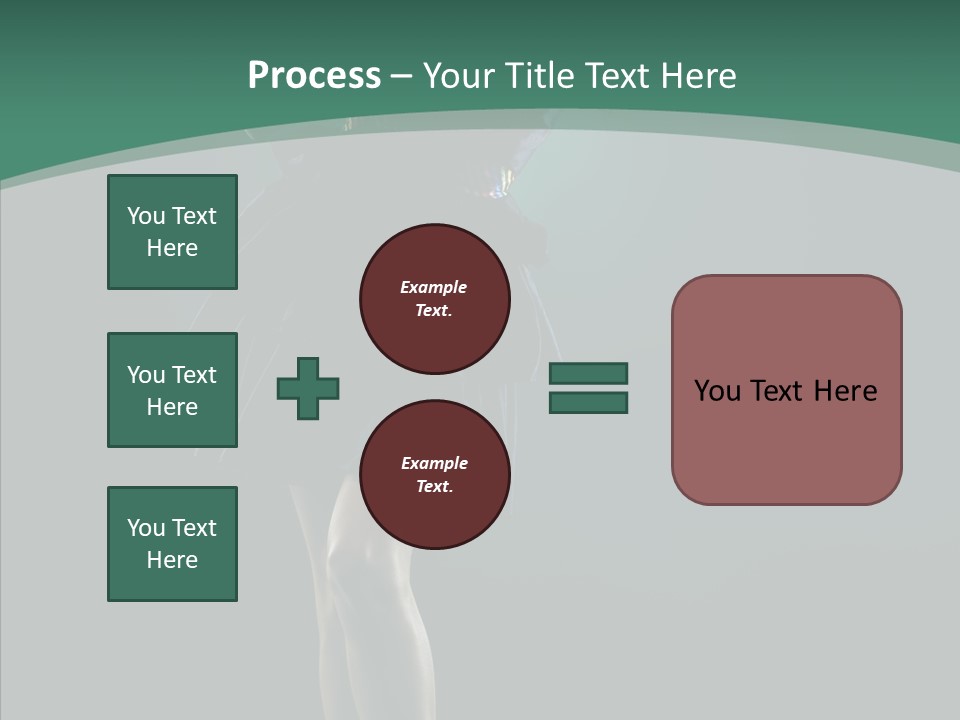 Hair  Girl PowerPoint Template
