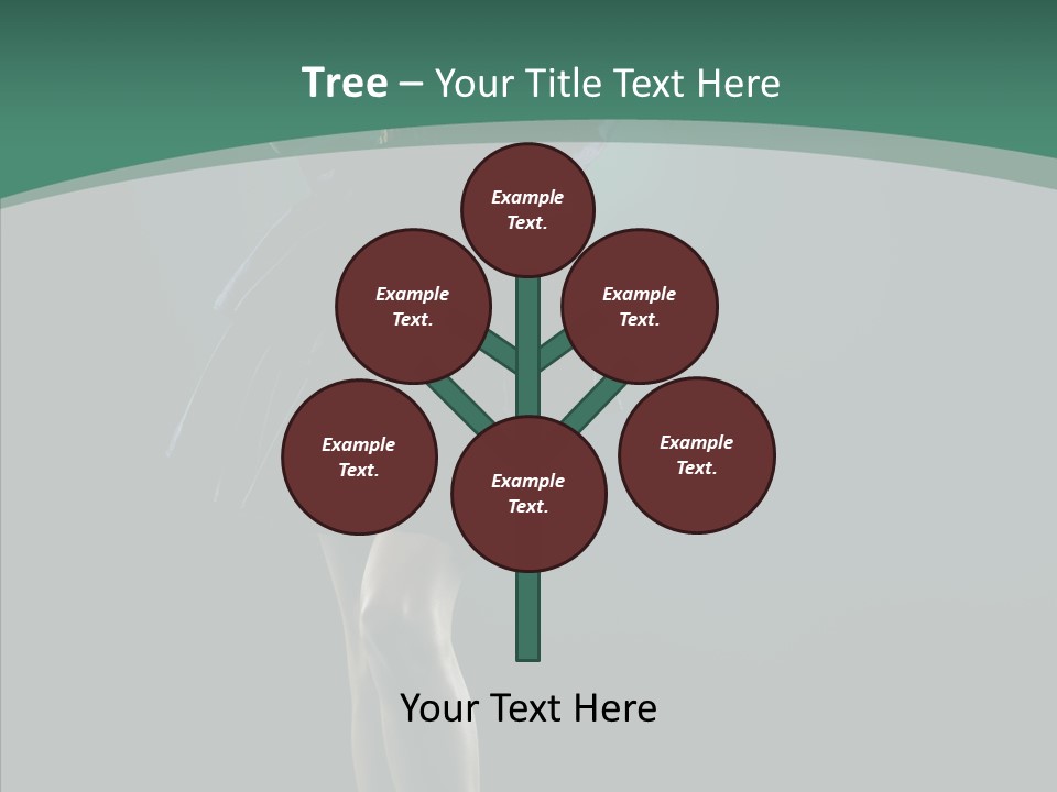 Hair  Girl PowerPoint Template