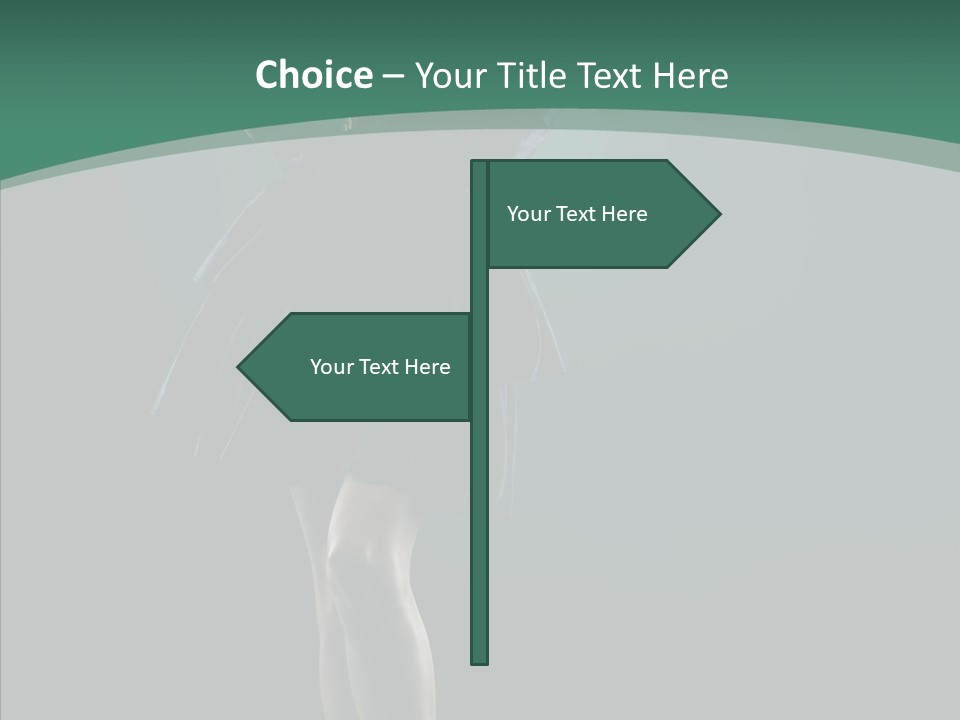 Hair  Girl PowerPoint Template