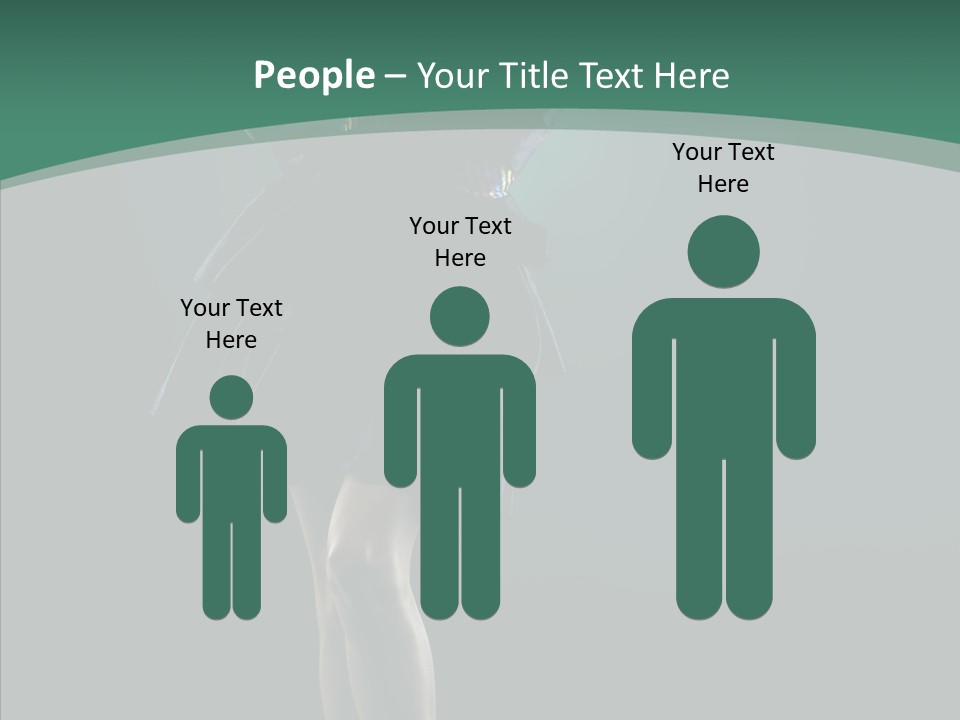 Hair  Girl PowerPoint Template