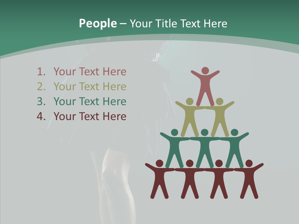 Hair  Girl PowerPoint Template