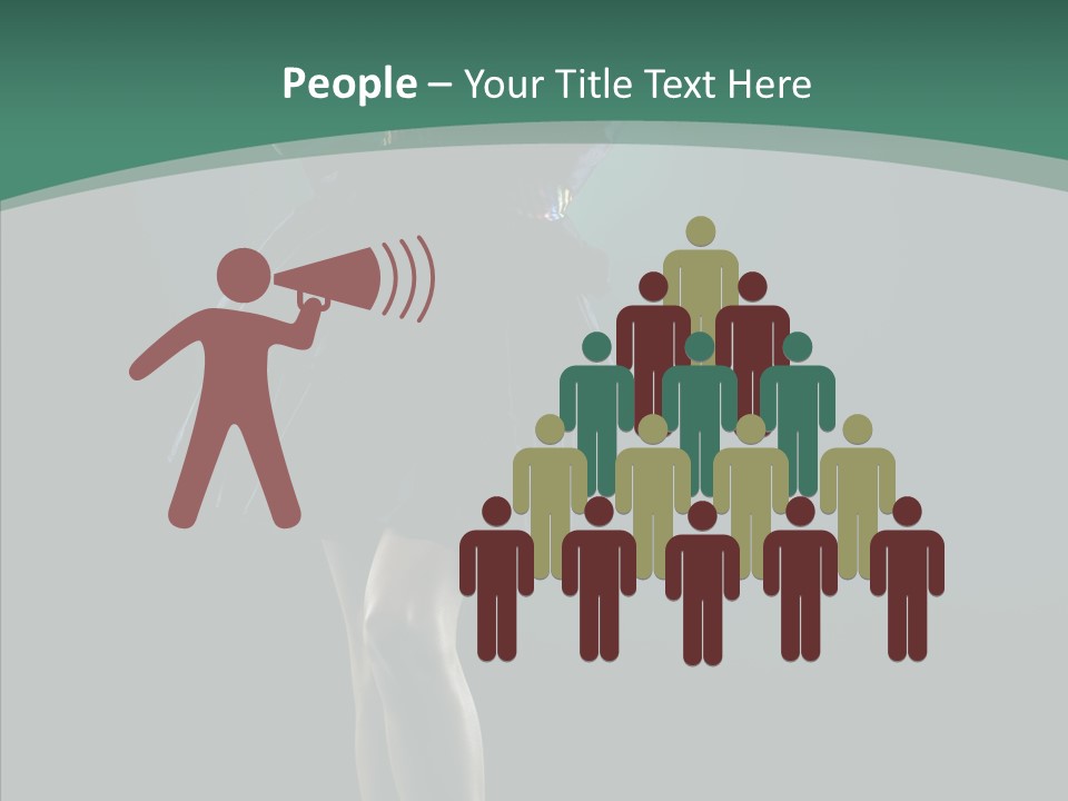 Hair  Girl PowerPoint Template