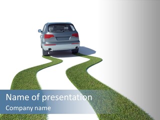 Renewable Natural Motor PowerPoint Template