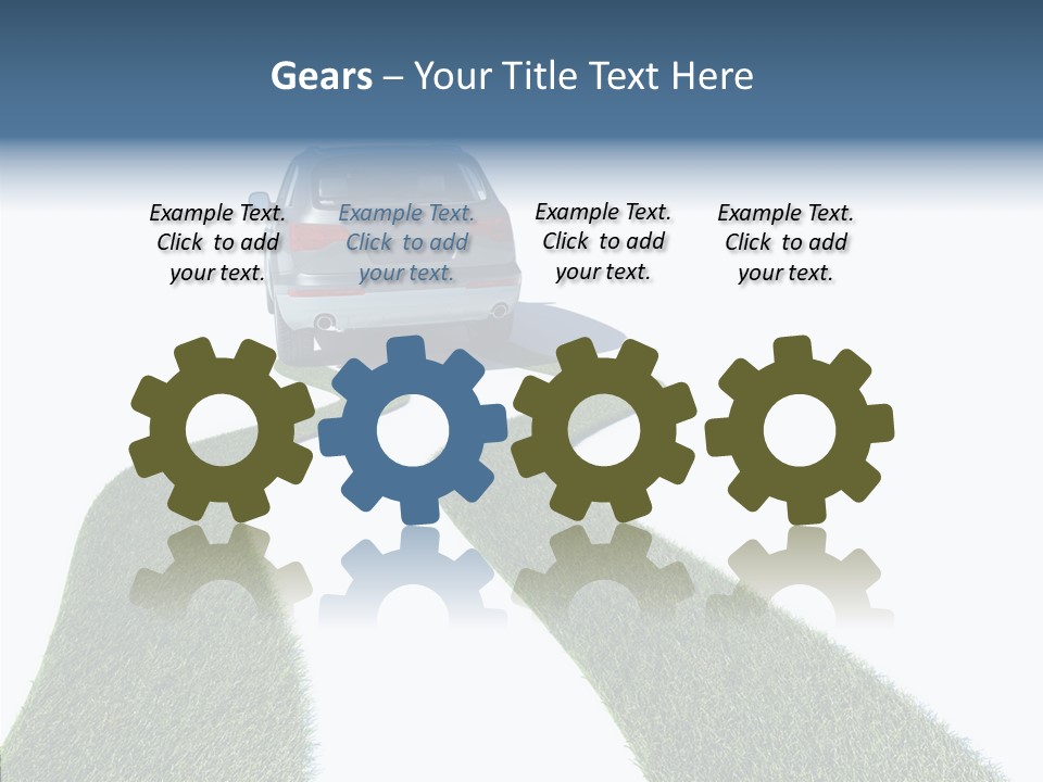 Renewable Natural Motor PowerPoint Template