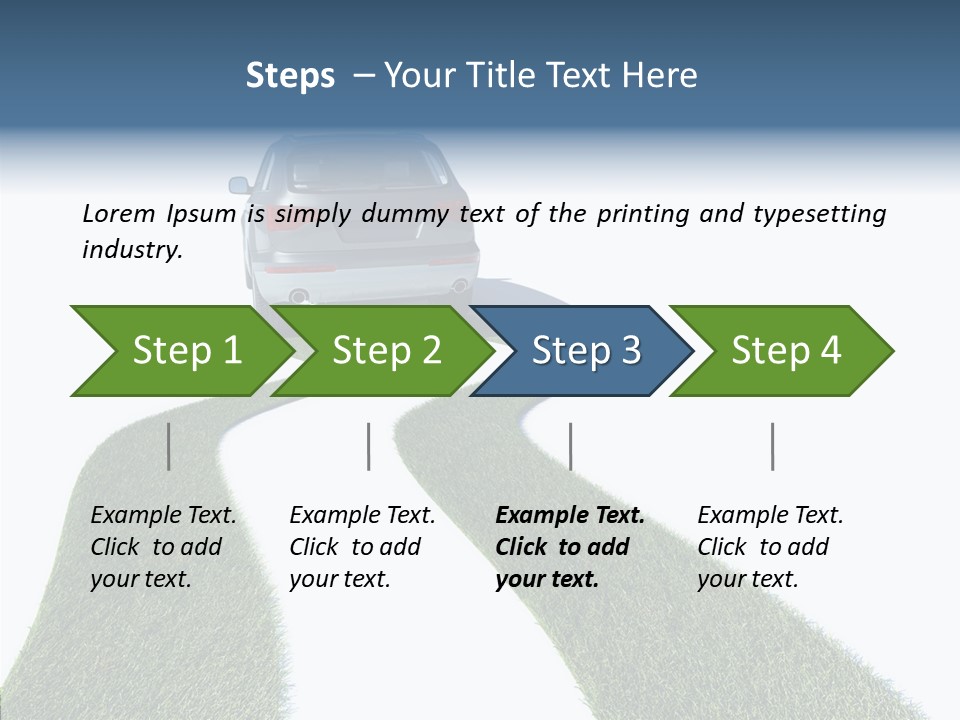 Renewable Natural Motor PowerPoint Template