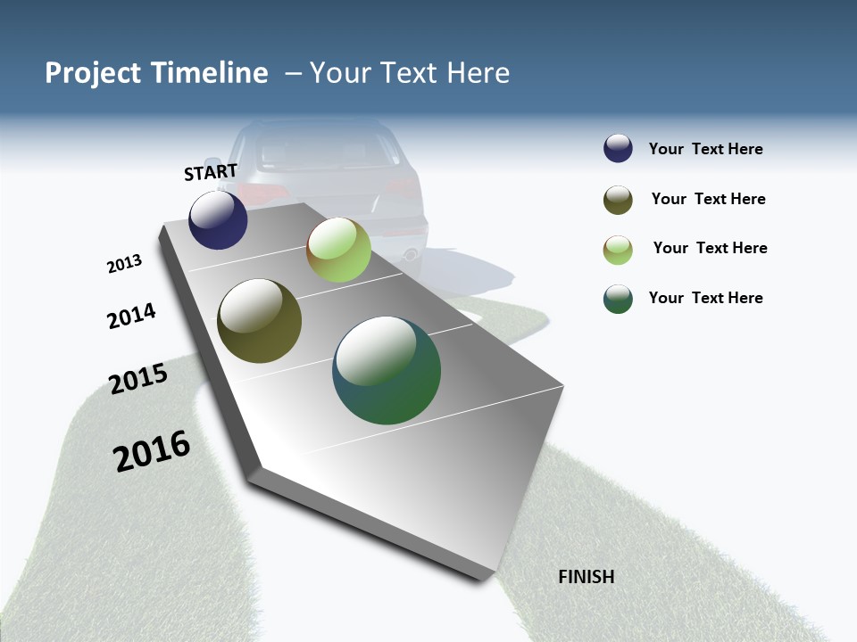 Renewable Natural Motor PowerPoint Template