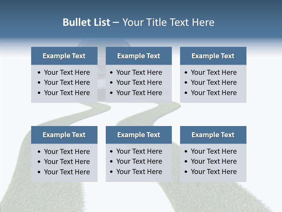 Renewable Natural Motor PowerPoint Template