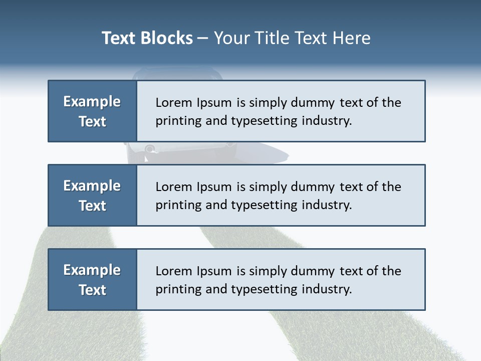 Renewable Natural Motor PowerPoint Template