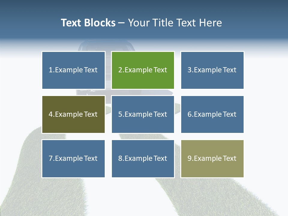 Renewable Natural Motor PowerPoint Template