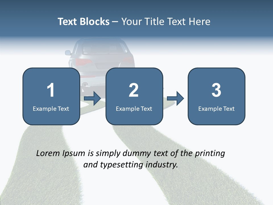 Renewable Natural Motor PowerPoint Template